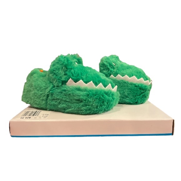 Slippers Carter's Benji Dinosaur Toddler Boys Slippers - Picture 3 of 12